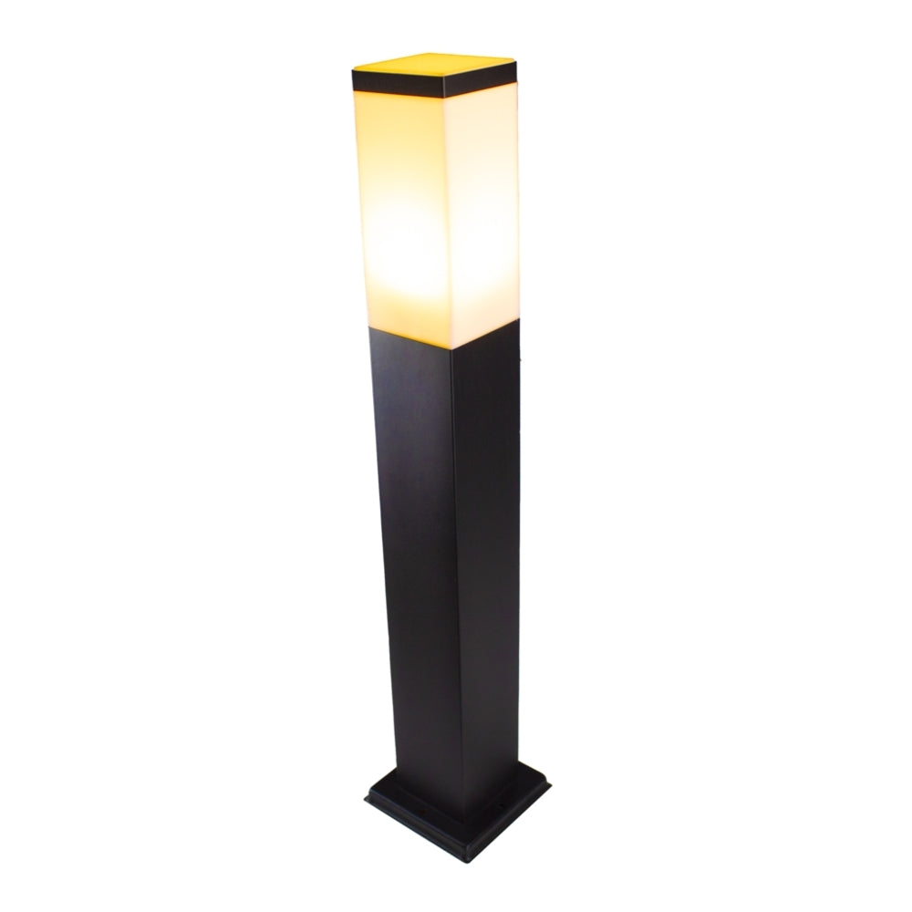 Staande buitenlamp zwart 65 cm inclusief stopcontact | Hawi