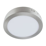 LED Plafondlamp rond - 18 watt - Mat chrome - IP20 - 4000K (naturel wit)