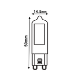 LED Capsule 2W G9 - 220-240V - 2700K | Warm Wit