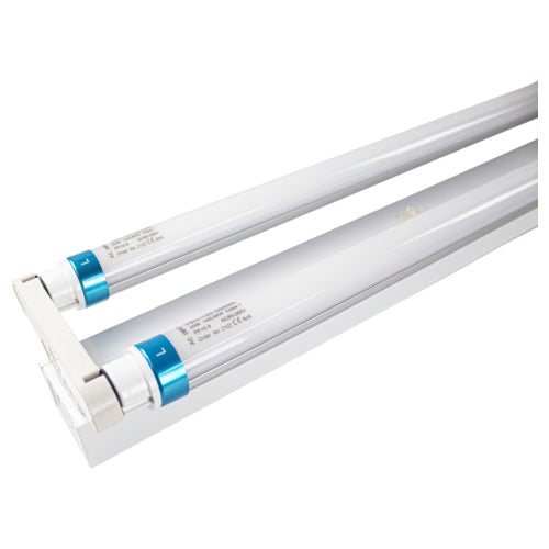 LED TL armatuur T8 - dubbel - ip22 - inclusief LED buizen - close up