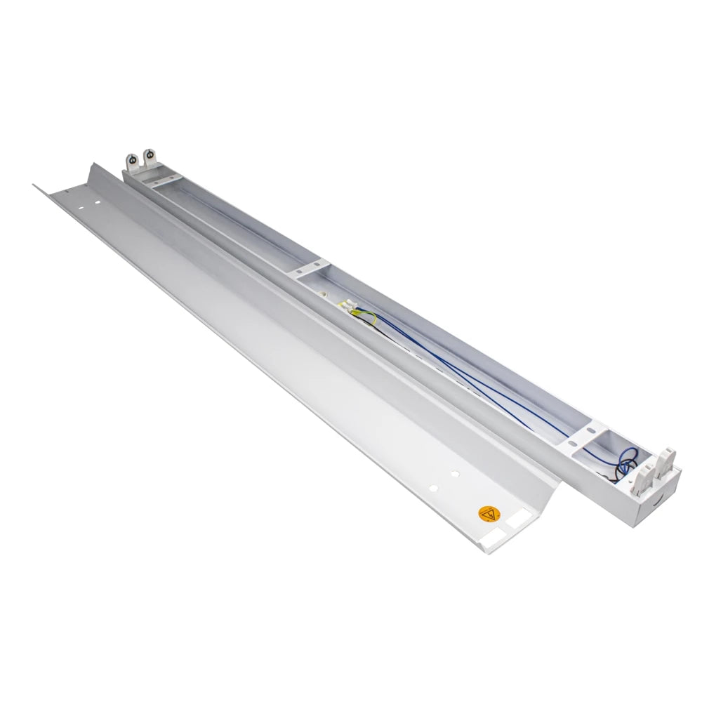 LED-TL-Leuchte 150 cm (doppelt) mit Reflektor | inkl. 2x LED-Leuchtstoffröhre 22W