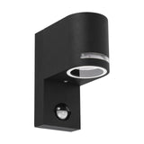 LED Wandlamp rond GU10-met sensor-IP44