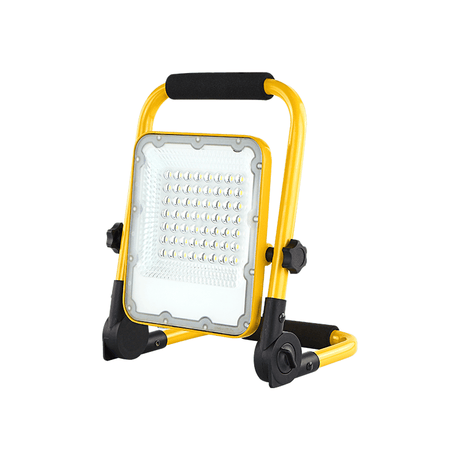 LED Bouwlamp 30W op Accu IP65 | 6000K | Daglicht wit