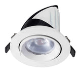 LED inbouw downlight -30W-Ø145mm-Kantelbaar-CCT- 3 lichtkleuren-vooraanzicht