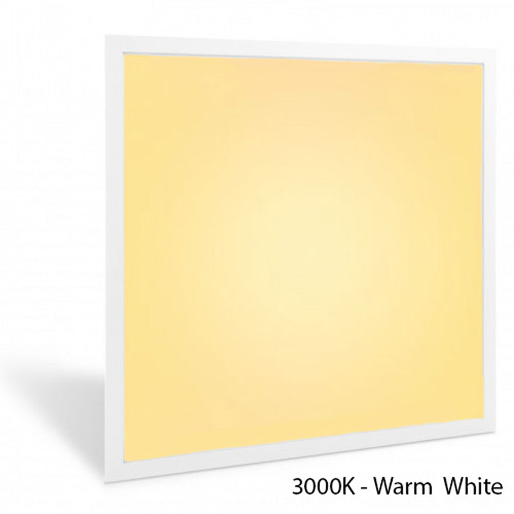 LED paneel lichtkleurindicatie 60x60cm 3000K warm white