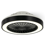 LED-Deckenventilator Elva | Ø490mm | 36 Watt | Schwarz | Mit Fernbedienung | CCT – Einstellbare Lichtfarbe