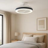 LED-Deckenventilator | Schwarz Weiß | 36W | 2880 Lumen | CCT – Farbwechsel | Dimmbar