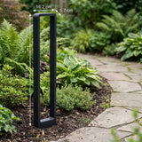 LED Garden Post - Stehende Außenleuchte | 12 Watt | 60cm | Schwarz | IP65 | 3000K - Warmweiß | BALI