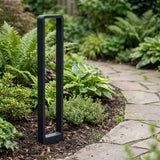 LED Garden Post - Stehende Außenleuchte | 12 Watt | 60cm | Schwarz | IP65 | 3000K - Warmweiß | BALI