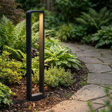 LED Garden Post - Stehende Außenleuchte | 12 Watt | 60cm | Schwarz | IP65 | 3000K - Warmweiß | BALI
