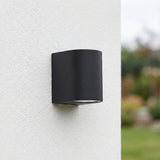 Intelligente LED-Wandleuchte | Tuya / WLAN | Sacramento | Leuchtmittel inklusive | Schwarz