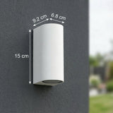 LED-Außenstrahler | Santa Barbara | IP44 | 2x GU10 | Weiß