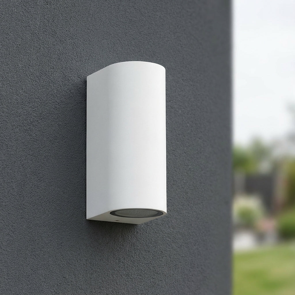 LED-Außenstrahler | Santa Barbara | IP44 | 2x GU10 | Weiß