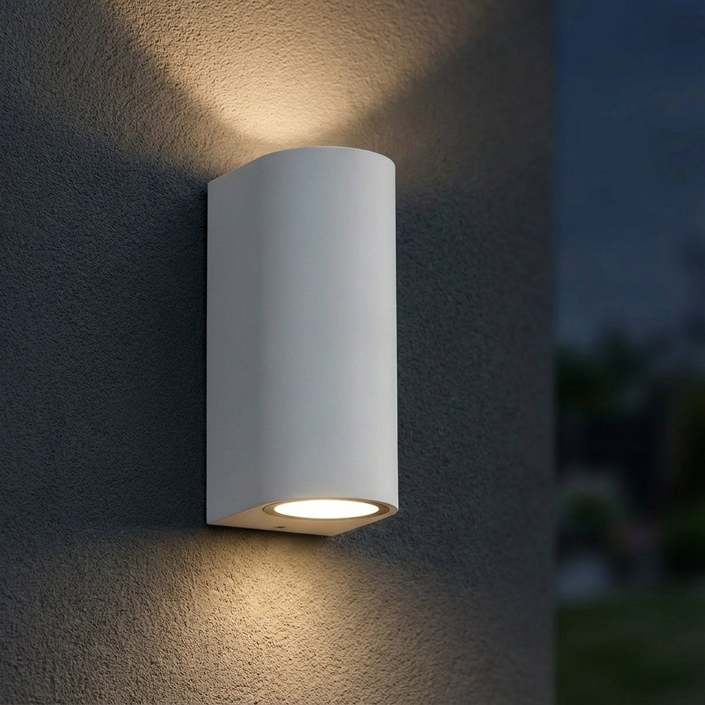 LED-Außenstrahler | Santa Barbara | IP44 | 2x GU10 | Weiß