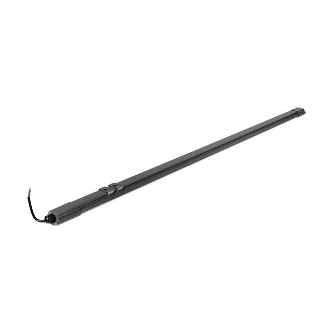 LED TL batten armatuur 120cm 36W | Waterdicht | Compleet | Grijs | Achterkant