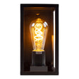 Buiten wandlamp antraciet | vierkant | IP44 | Amsterdam