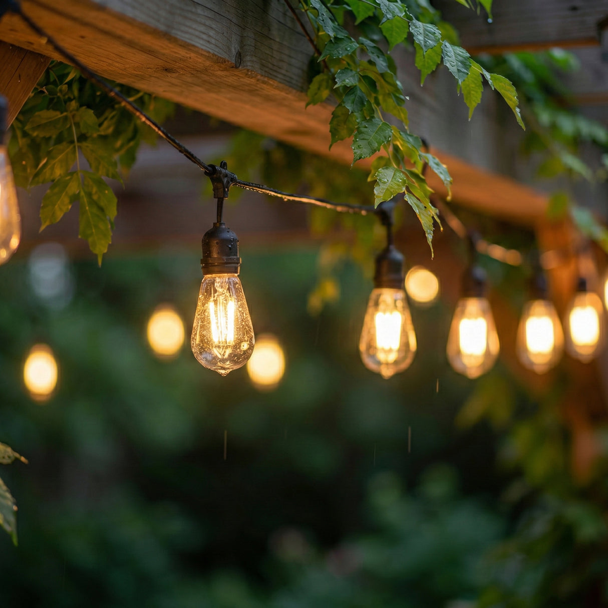 Party - Lichtkette | 10x E27 Fassung | 10 Meter | Inklusive Lampen