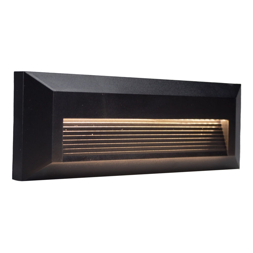 LED wandlamp rechthoek | opbouw | voetpad lamp | 3W | 3000K - Warm wit