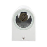 Vooraanzicht van een witte G13 T8 TL-lampfitting met zichtbare elektrische aansluitpunten, geschikt voor montage van fluorescentieverlichting.