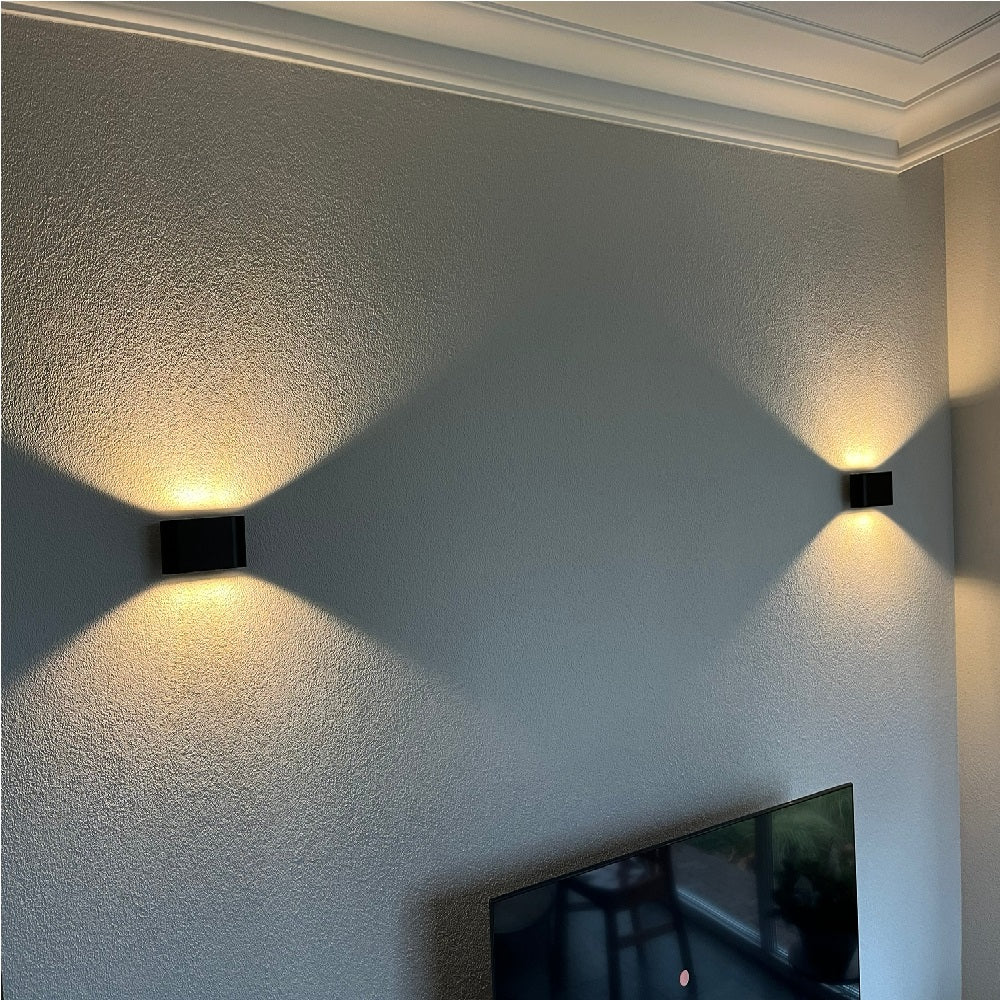 Sfeerfoto LED Wandlamp zwart - G9 fitting - Tobias