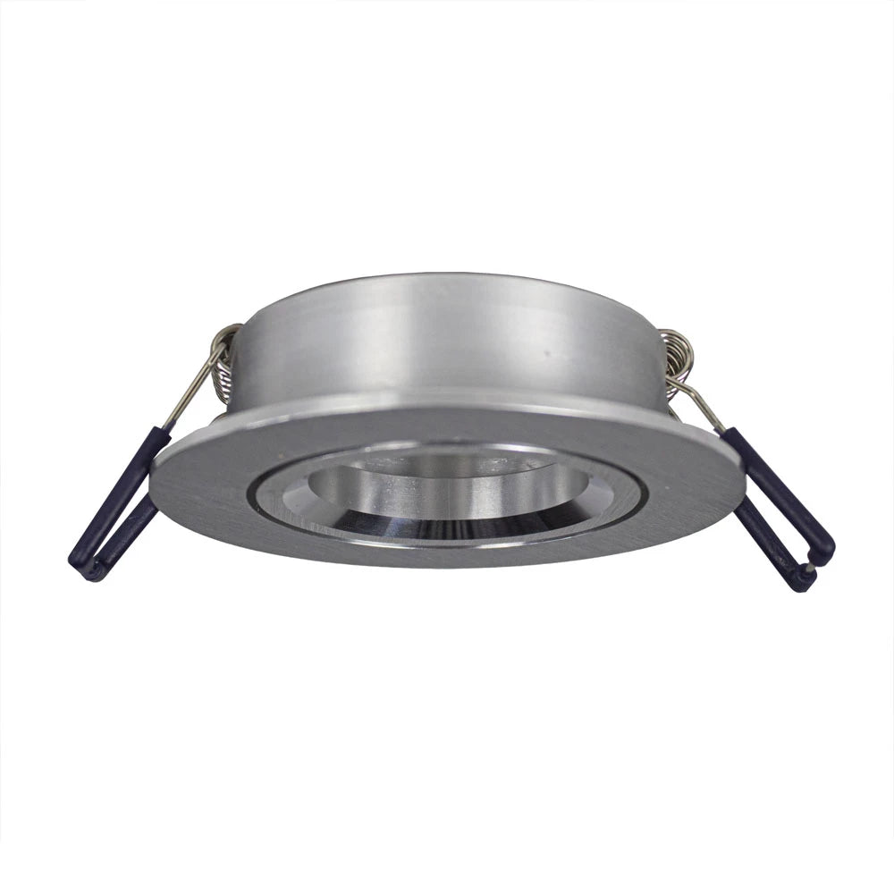 PHILIPS LED-Einbaustrahler rund | 70mm | Silber | 4W | Dimmbar