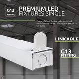 LED-TL-Leuchte 120 cm (einzeln) | inkl. LED-Leuchtstoffröhre 18W