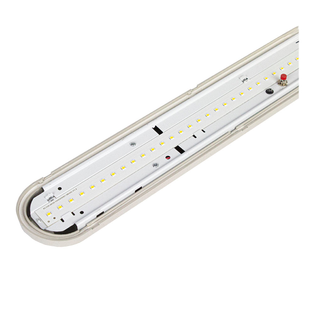 TL armatuur 120cm en 150cm met nood accu - noodverlichting TL lamp - LED's