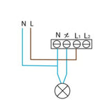 Universele LED Dimmer Zigbee App bestuurbaar - installatie