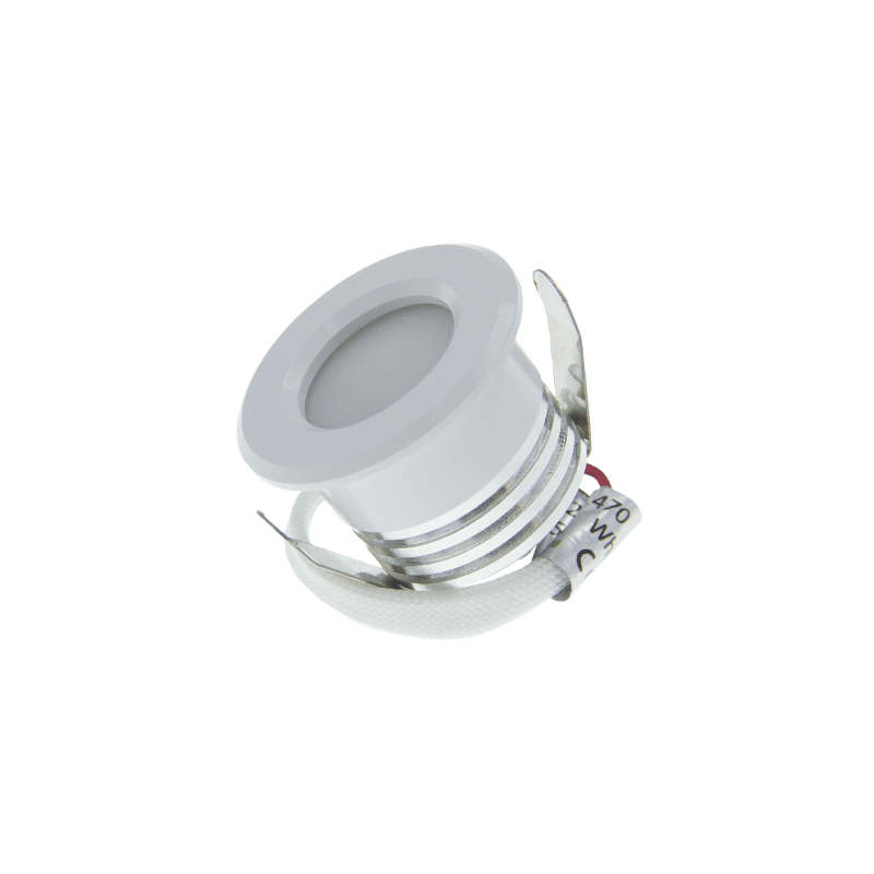 LED Veranda inbouwspot | Mini | Ø28mm | 3.4 W | Dimbaar - wit - zijkant