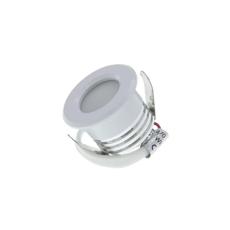 Bündel | LED-Veranda-Einbaustrahler | Ø31mm | 1,5W | Dimmbar – Weiß | 10 Stück