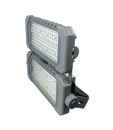 LED bouwlamp grijs waterdicht IP65 - daglicht wit - zijaanzicht