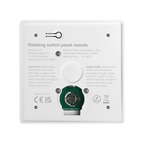 Draadloze dimmer triac wit 220 volt - achterkant