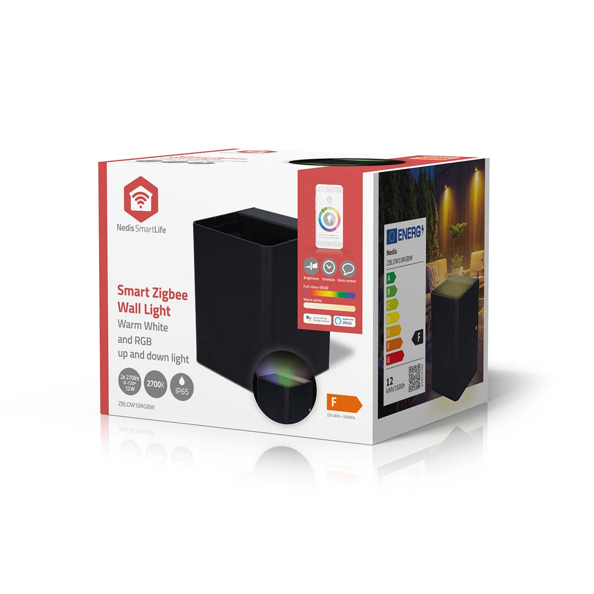 Zigbee Wandlamp | Buitenlamp | Smartlife App | RGB | Spraakondersteuning