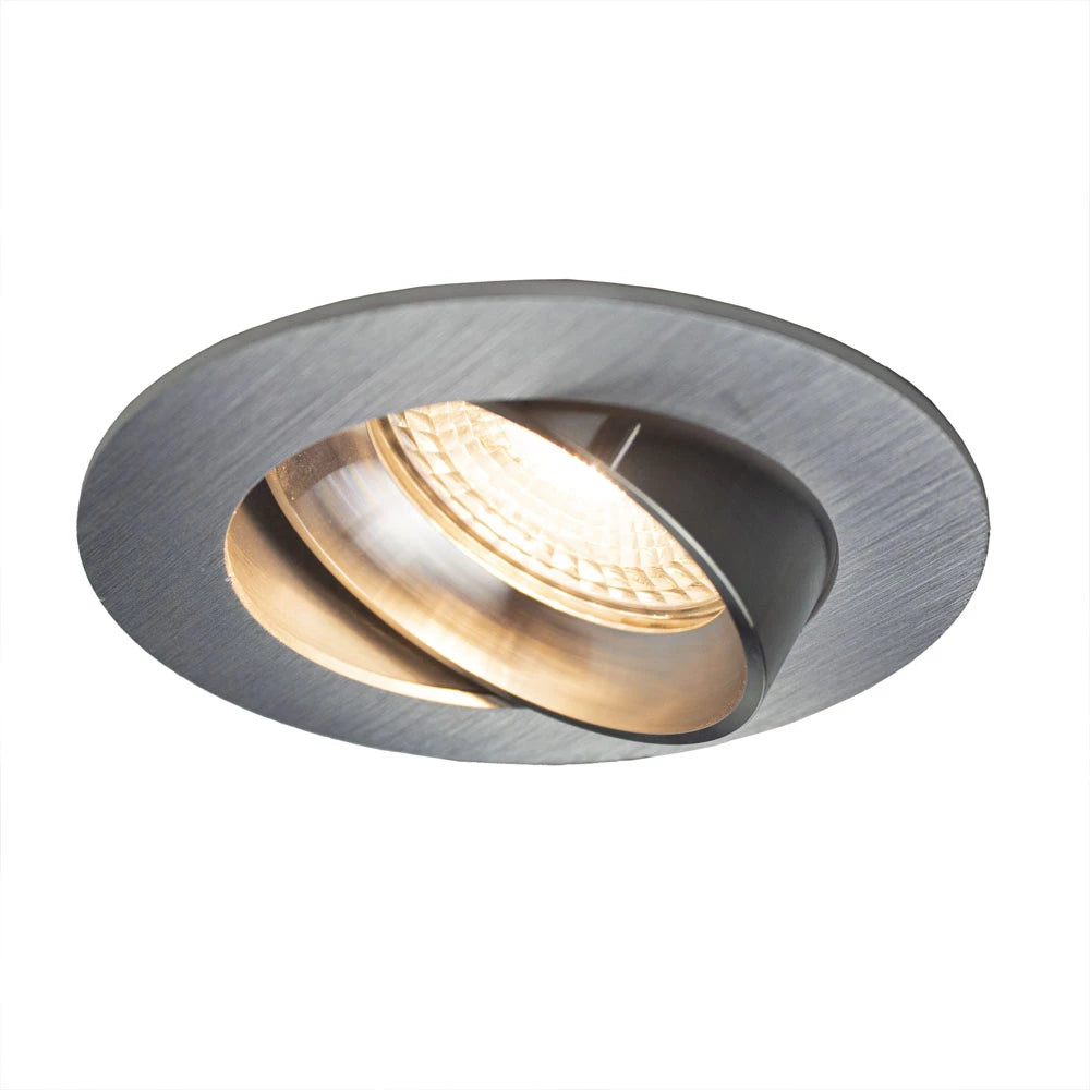 PHILIPS LED-Einbaustrahler Silber 4W | Rund | 73mm | Dimmbar