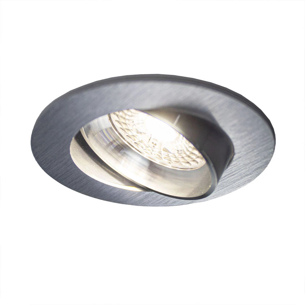 PHILIPS LED-Einbaustrahler Silber 4W | Rund | 73mm | Dimmbar