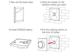 Mi-light | Kabelloser Wanddimmer | Weiß