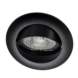 LED Spot Armatuur Kantelbaar | 73mm - Zwart