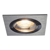 aluminium-inbouwspot-led-dimbaar-kantelbaar-vierkant-GU10-80mm-warm-wit