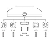 ION-Bodenschnurdimmer | 0,3-75W | Weiß