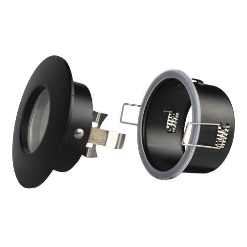 PHILIPS LED-Einbaustrahler IP65 | Wasserdicht | 70mm | Schwarz | 4W | Dimmbar