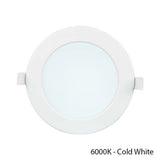 LED inbouw downlight rond sfeerindicatie 6000K cold wit