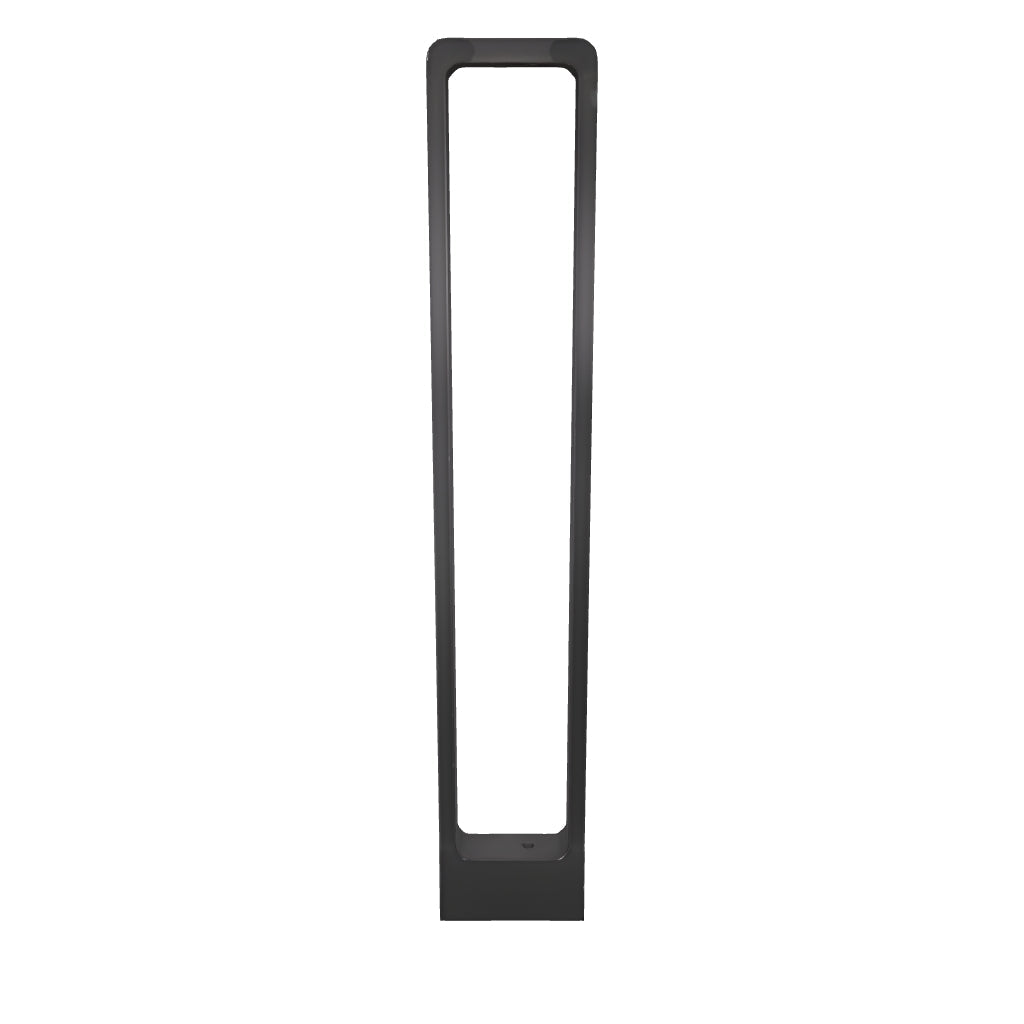 LED Garden Post - Stehende Außenleuchte | 12 Watt | 60cm | Schwarz | IP65 | 3000K - Warmweiß | BALI