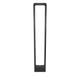 LED Garden Post - Stehende Außenleuchte | 12 Watt | 60cm | Schwarz | IP65 | 3000K - Warmweiß | BALI